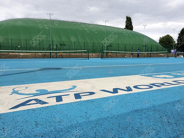 Covered tennis courts construction WHL